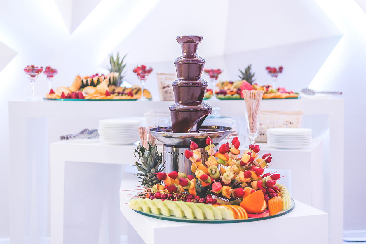 Serviços com Crepes e Cascata de Chocolate - DeliciousCrepes