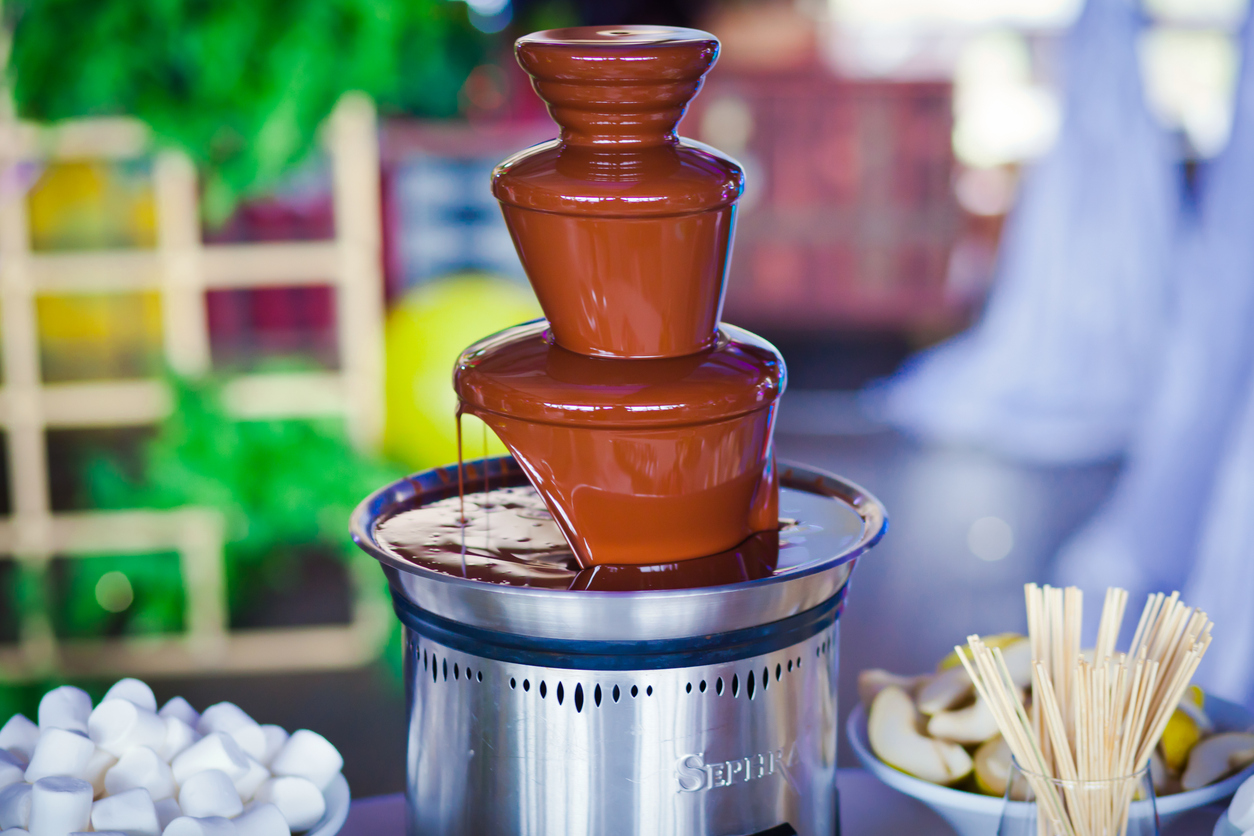 Tudo sobre Cascata de Chocolate em Eventos - DeliciousCrepes